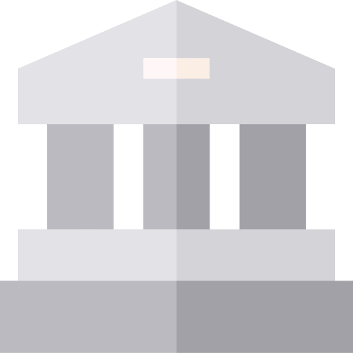 Bank urban museum bank icon Bank urban museum bank icon