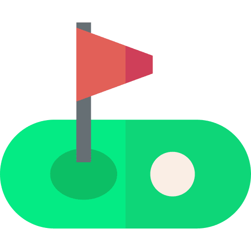 Golf golf ball sports and competition golf field icon Golf golf ball sports and competition golf field icon