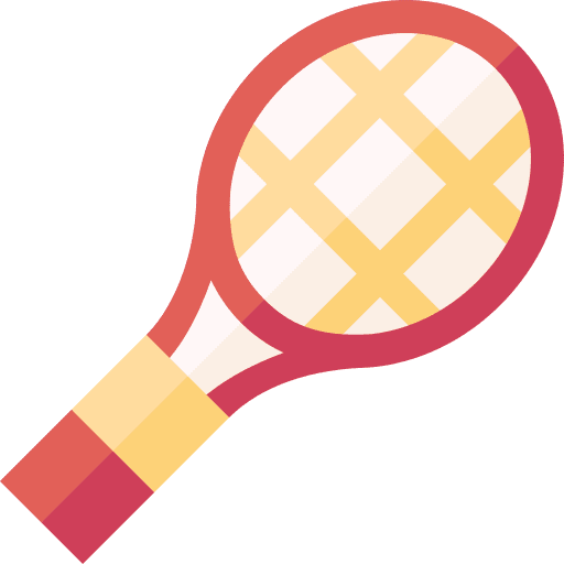 Tennis sports and competition sportive racket icon Tennis sports and competition sportive racket icon