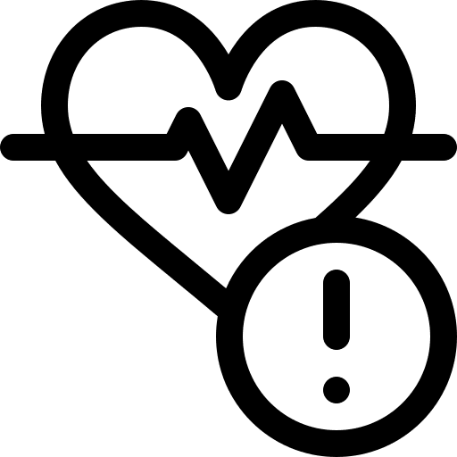 Heart rate heart rate healthcare and medical alert icon