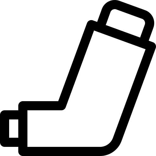 Inhaler inhaler allergy bronchodilator icon