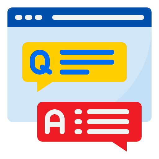 Conversation qa speech bubble computer icon Conversation qa speech bubble computer icon