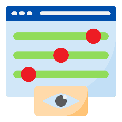 View vision view management icon View vision view management icon