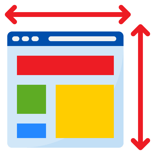Web design customize website web development icon Web design customize website web development icon
