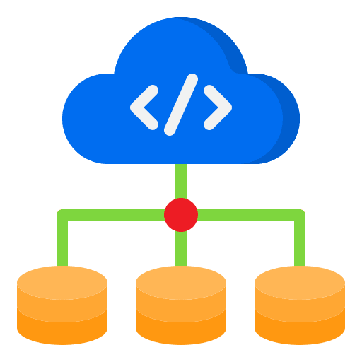Cloud server cloud server coding networking icon Cloud server cloud server coding networking icon