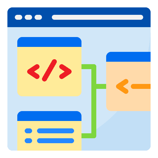 Web development development programing web development icon Web development development programing web development icon