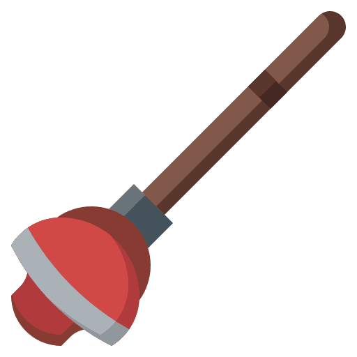 Plunger plunger bathroom construction and tools icon Plunger plunger bathroom construction and tools icon