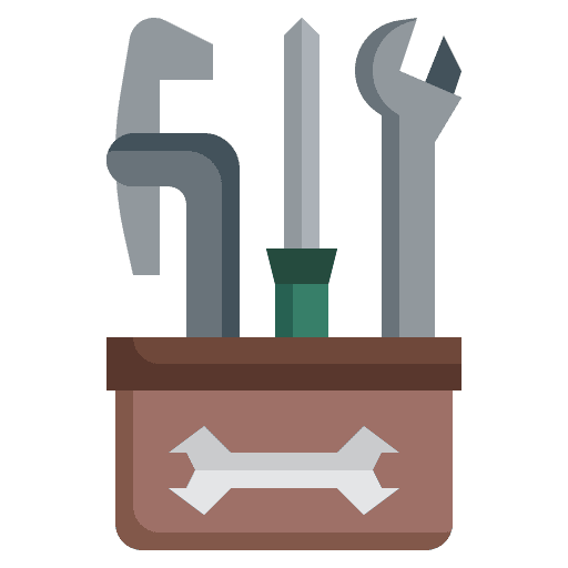 Tool box fix tool box mechanic tools icon Tool box fix tool box mechanic tools icon