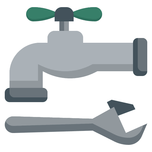 Water faucet laundry furniture and household plumber icon Water faucet laundry furniture and household plumber icon