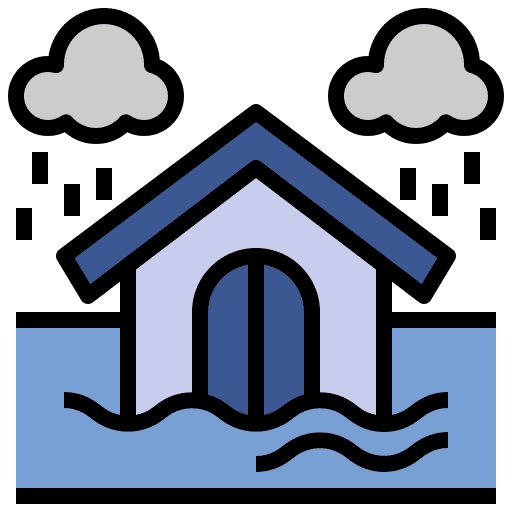 Heavy rain water damage rain heavy icon Heavy rain water damage rain heavy icon