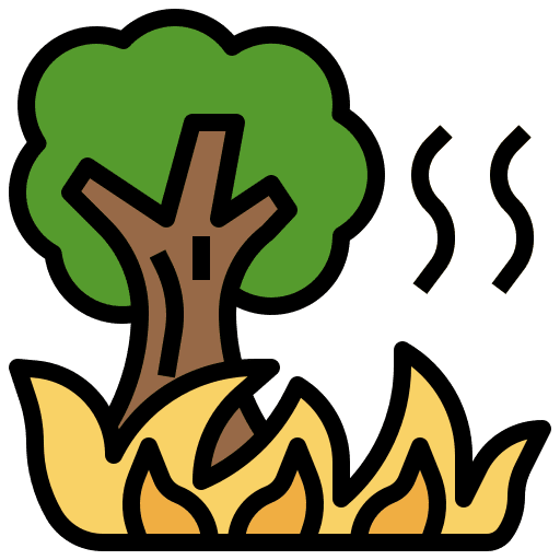 Wildfire forest fire forest nature icon Wildfire forest fire forest nature icon
