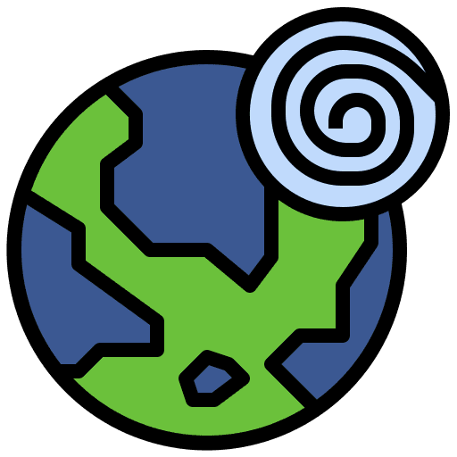 Hurricane tornado cyclone nature icon Hurricane tornado cyclone nature icon