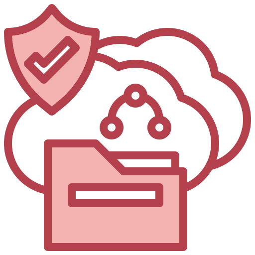 Private private cloud cloud data icon Private private cloud cloud data icon