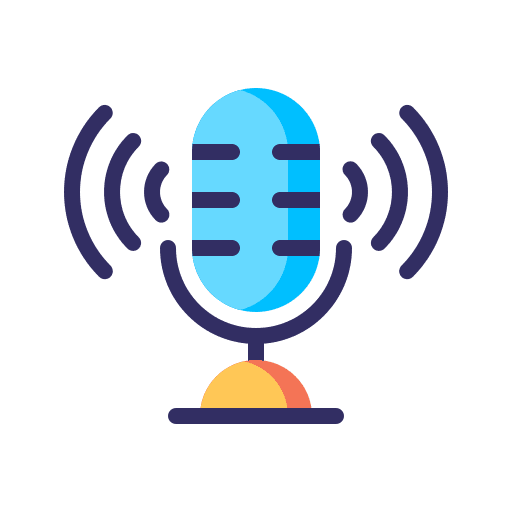 Voice recording record microphone voice recording icon
