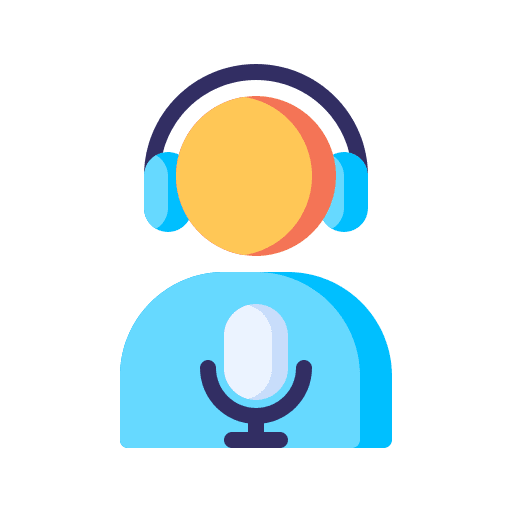 Broadcasting broadcast speaking podcast icon Broadcasting broadcast speaking podcast icon