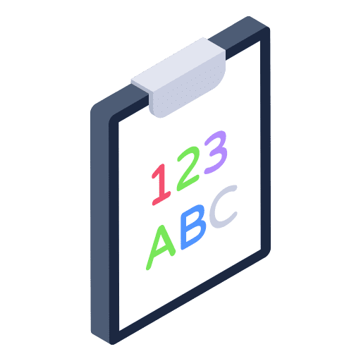 Clipboard homework education assignment icon