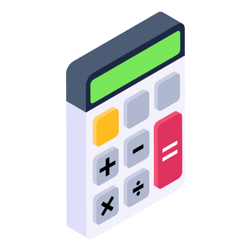 Calculator calculating electronics calculation icon