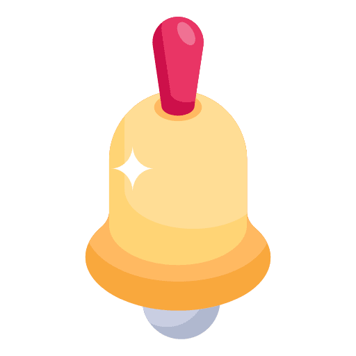 Handbell ring education miscellaneous icon