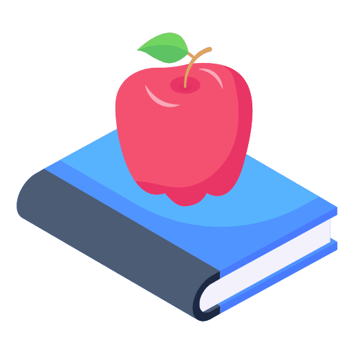 Knowledge books educative book icon