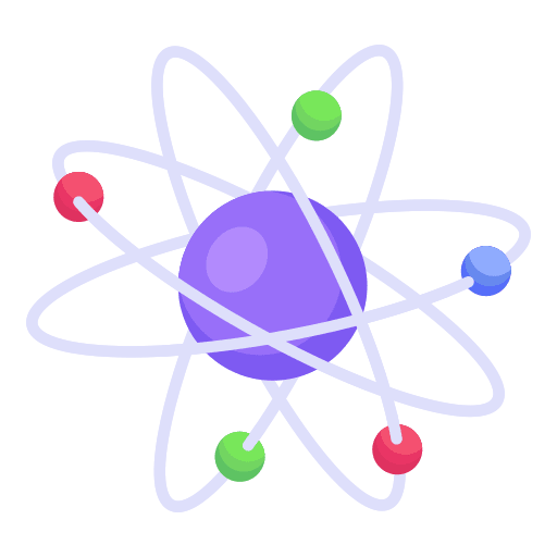 Atom industry electron atom icon