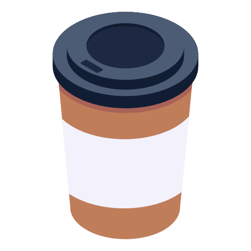Coffee cup food and restaurant cup soft drink icon