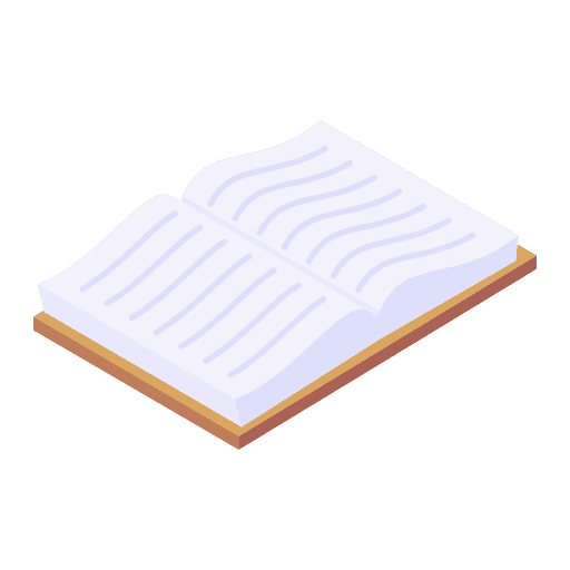 Open book study books library icon