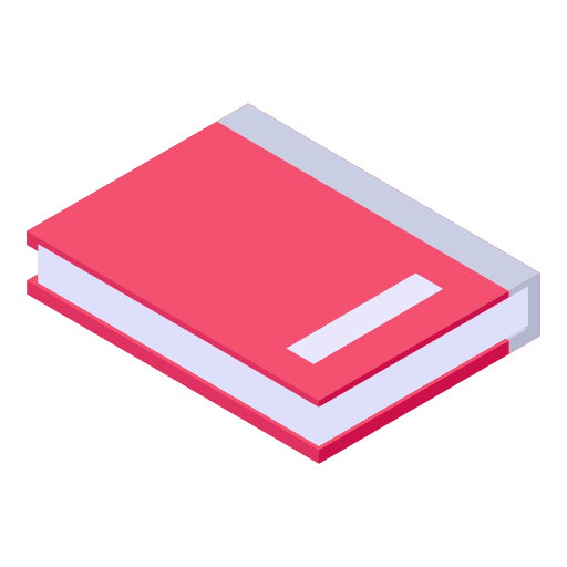 Book notebook education course icon