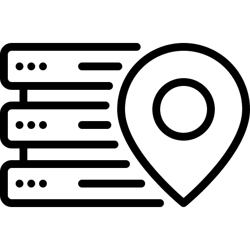 Server networking servers hosting icon Server networking servers hosting icon