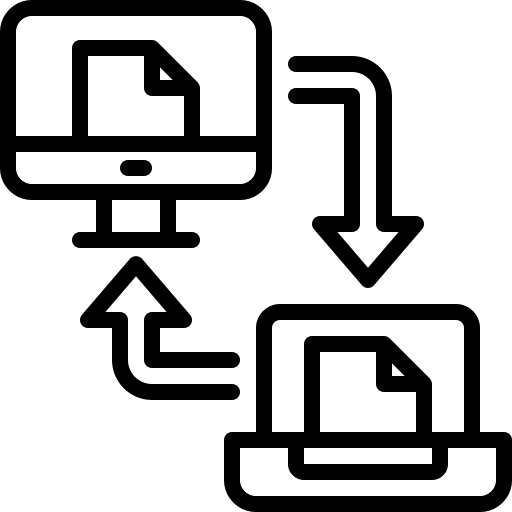 Transfer data transfer data networking electronics icon Transfer data transfer data networking electronics icon