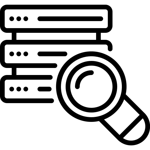 Server networking servers hosting icon Server networking servers hosting icon