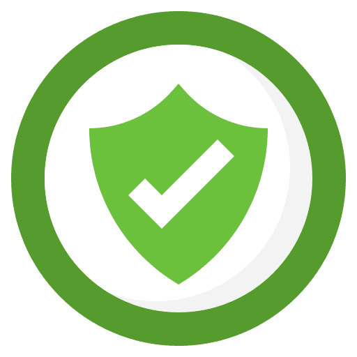 Shield check mark shields technology icon