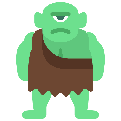 Ogre cultures costume fantasy icon