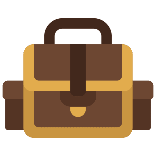 Satchel game bag business icon