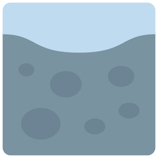 Terrain soil snow earth icon