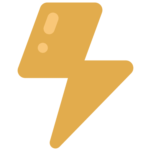 Bolt technology lightning game icon
