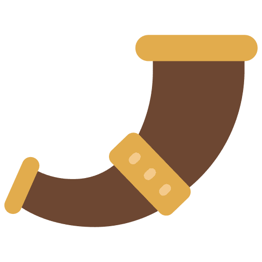 Bullhorn cultures viking drink icon
