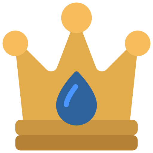 Crown video game king accessory icon