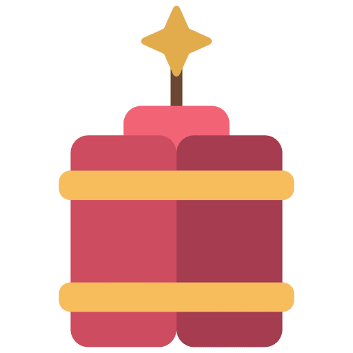 Dinamite miscellaneous security time bomb icon