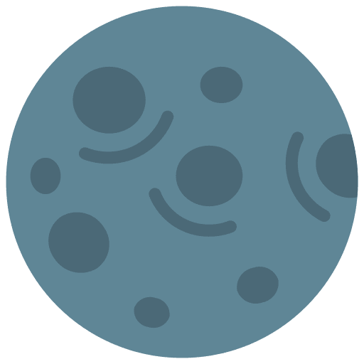 Planet miscellaneous space celestial body icon