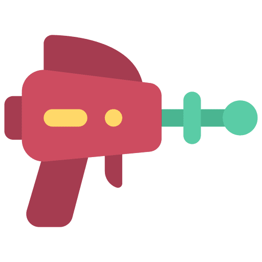 Space gun miscellaneous scifi weapon icon