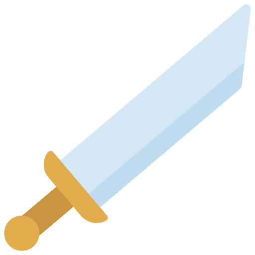 Longsword game antique blade icon