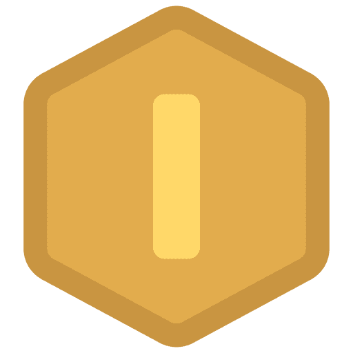 Token leisure token coins icon