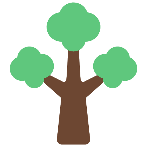 Tree fruit tree gardening garden icon