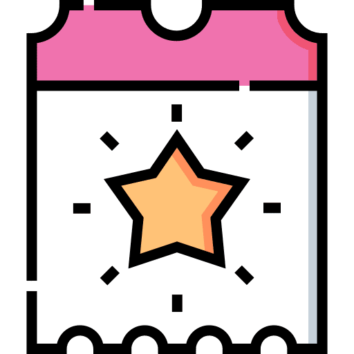 Lottery star file winning icon