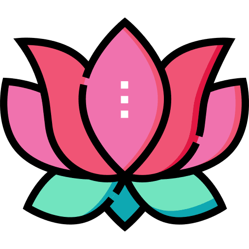 Lotus yoga buddha lotus icon