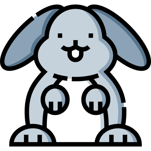 Rabbit animal kingdom wildlife easter bunny icon Rabbit animal kingdom wildlife easter bunny icon