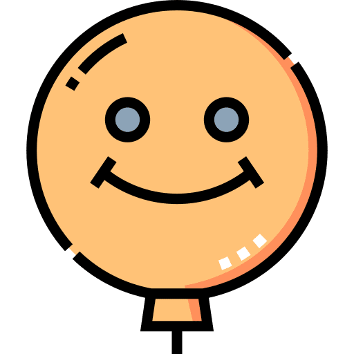 Smile party celebration decoration icon Smile party celebration decoration icon
