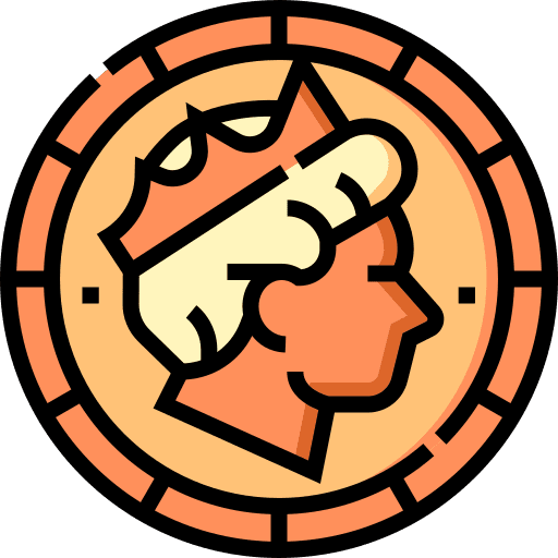 Coin coin currency business and finance icon Coin coin currency business and finance icon