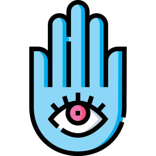 Hamsa god shapes and symbols faith icon Hamsa god shapes and symbols faith icon