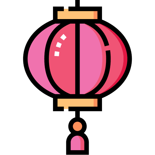 Lantern chinese new year festival holiday icon Lantern chinese new year festival holiday icon